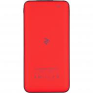 Зовнішній акумулятор (Powerbank) 2E 10000 mAh red (2E-PB1036AQC-RED) Зовнішній акумулятор (Powerbank) 2E 10000 mAh red (2E-PB1036AQC-RED)
