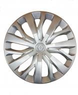 Колпак для колес A&K Renault A205(лого пластик) R16" 4 шт. серебряный