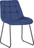 Стул обеденный Nowy Styl NICOLE CFS ANTR (BOX-1) SQR ECO-22 синий / антрацит