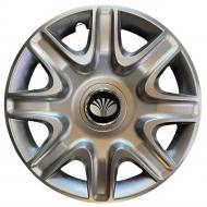 Колпак для колес SJS Daewoo 332 R15" 4 шт. серебряный