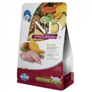 Корм сухой низкозерновой для котов Farmina N&D Tropical Selection курица с тропическими фруктами 300 г