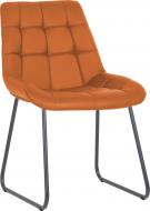 Стул обеденный Nowy Styl NICOLE CFS ANTR (BOX-1) SQR ECO-72 оранжевый / антрацит