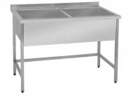 Мийка 1100x600х850 мм нержавіюча сталь