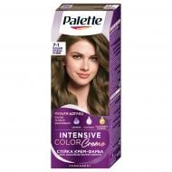 Краска для волос Palette Intensive Color Creme Long-Lasting Intensity Permanent ICC С6 (7-1) холодный средне-русый 110 мл