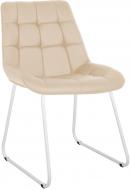 Стул обеденный Nowy Styl NICOLE CFS WHITE (BOX-1) SQR ECO-07 молочный / белый