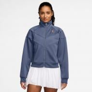 Джемпер Nike W NKCT WR POLY KNIT JKT HRTGE FZ6507-415 р.M голубой