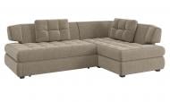 Диван угловой SOFYNO Триумф правый бежевый 2460x1750x800 мм