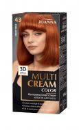 Фарба для волосся Joanna Multi Cream Color №43 полум’яно-рудий 100 мл