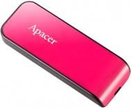 Флеш-пам'ять USB Apacer AH334 64 ГБ USB 2.0 pink (AP64GAH334P-1)