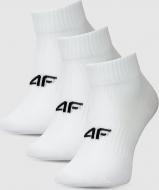 Носки 4F SOCKS CAS F448 4FWMM00USOCF448-10S р.39-42 белый 3 шт.