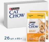Корм вологий для котів Cat Chow by Purina з куркою та цукіні 26 шт. 85 г