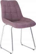 Стул обеденный Nowy Styl NICOLE CFS CHROME (BOX-1) SQR SORO-65 фиолетовый / хром