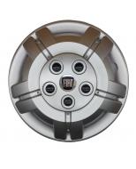 Ковпак для коліс A&K Fiat A146(лого наліпка) R16" 4 шт. срібний