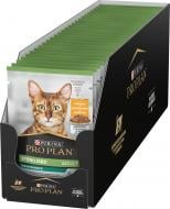Корм влажный для стерилизованных кошек ProPlan by Purina Sterilised с курицей в подливке 26 шт. 85 г