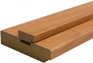 Дверная коробка ОМіС ПВХ под добор ПВХ 80х33 мм ольха