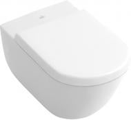 Унітаз підвісний Villeroy & Boch Verity Design без обідка з сидінням QuickRelease Унітаз підвісний Villeroy & Boch Verity Design без обідка з сидінням QuickRelease