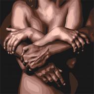 Картина по номерам Объятия любимого Идейка