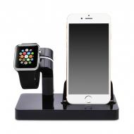 Док-станція Grand Charger Dock для Apple Watch та iPhone Black (AL2603)