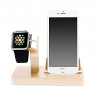 Док-станція Grand Charger Dock для Apple Watch та iPhone Gold (AL2604)
