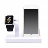 Док-станція Grand Charger Dock для Apple Watch та iPhone White (AL2606)