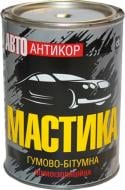 Мастика Дорожная карта Автоантикор гумово-бітумна STANDARD 48021108291 0,8 кг чорний