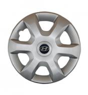 Колпак для колес A&K Hyundai A132(лого наклейка) R15" 4 шт. серебряный