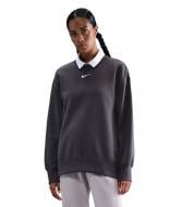 Джемпер Nike W NSW PHNX FLC OS LONG CREW FZ4270-036 р.XL серый