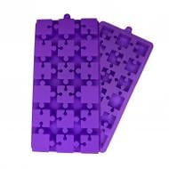 Форма для льда Profsil Пазл 22х11 см фиолетовый Форма для льда Profsil Пазл 22х11 см фиолетовый