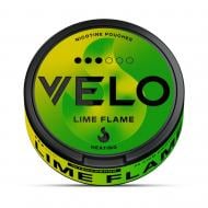 Табак жевательный Velo Нікотинові паучі Lime Flame 10 мг