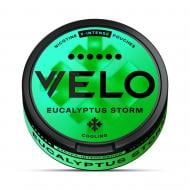 Табак жевательный Velo Нікотинові паучі Eucalyptus Storm 17 мг