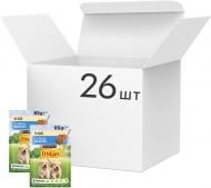 Корм вологий FRISKIES by Purina Junior курка та морква у підливці 26 шт. 85 г