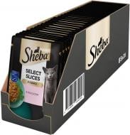 Корм влажный для котов Sheba с лососем в соусе 28 шт. 85 г Корм влажный для котов Sheba с лососем в соусе 28 шт. 85 г