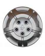 Ковпак для коліс A&K Opel A164(лого пластик) R15" 4 шт. срібний
