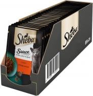 Корм влажный для котов Sheba с говядиной в соусе 28 шт. 85 г