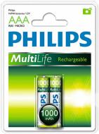 Акумулятор PHILIPS MultiLife Ni-MH R03 (R03B2A100/97)