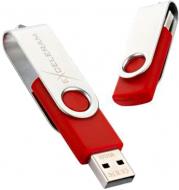 Флеш-пам'ять USB Exceleram P1 Series 16 ГБ USB 2.0 red (EXP1U2SIRE16)