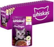 Корм вологий для котів Whiskas Pure Delight курка в желе 28 шт. 85 г