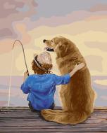 Картина по номерам На рыбалке Идейка