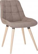 Стул обеденный Nowy Styl NICOLE WOOD ANTR (BOX-1) SQR БУК 1.018 SORO-23 бежевый / дуб сонома/антрацит