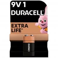 Батарейка щелочная Duracell 9V PP3 (крона) 1 шт. (81381920)