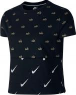 Футболка Nike W NSW TOP SS METALLIC AJ0100-010 XS черный