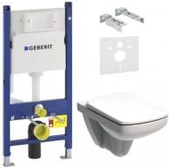 Система инсталляции Geberit Duofix 458.126.00.1 + унитаз Kolo Nova Pro Rimfree M3901800