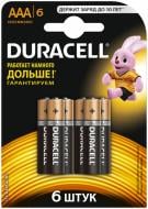 Батарейки Duracell AAA (R03, 286) 6 шт. (81485017)