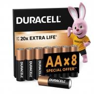 Батарейки щелочные Duracell MN1500 AA (пальчиковые) 8 шт. (81417083)