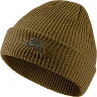 Шапка Nike U Nk Beanie Fisherman 628684-399 р.one size зеленый