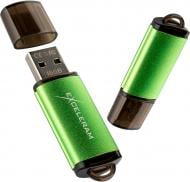 Флеш-пам'ять Exceleram A3 Series 16 ГБ USB 2.0 green (EXA3U2GR16)