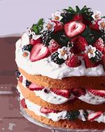 Картина по номерам Клубничный привкус Идейка