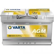 Акумулятор автомобільний Varta Dynamic AGM A6 80Ah 800A 12V «+» праворуч (580901080)