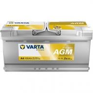 Аккумулятор автомобильный Varta DYNAMIC AGM A4 105Ah 950A 12V «+» справа (605901095)