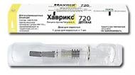 Хаврикс-720 суспензія GlaxoSmithKline 1 шт. 0,5 мл